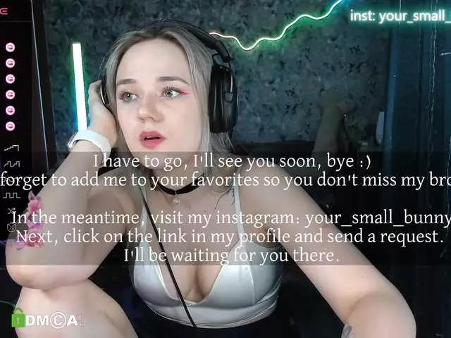 your-small-bunny from BongaCams is Freechat